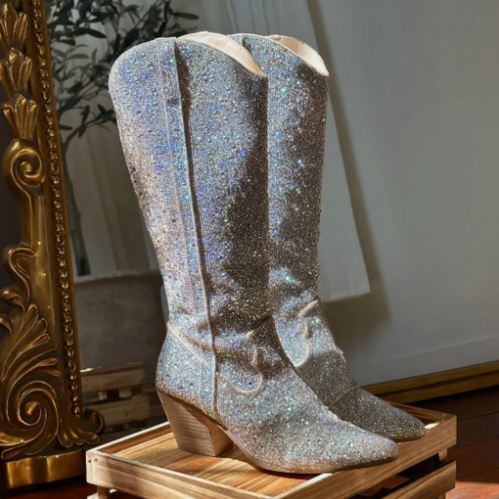 Matisse Rhinestone Nashville Western Cowboy Boots size 10